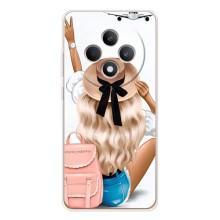 Чехол с печатью для OPPO Reno12 FS - (Мода) (AlphaPrint)
