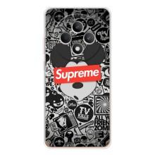 Чохол з Брендами одягу на Рено 12 ФС – Supreme Маус