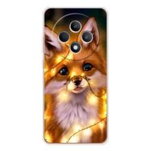 Чохол з Лисичкою для OPPO Reno12 FS – Новорічне лисеня