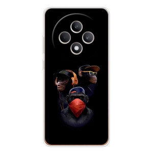 Чехол с Обезьянами OPPO Reno12 FS - (AlphaPrint)