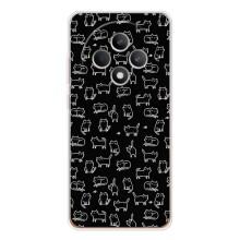 Чохол з принтом для OPPO Reno12 FS (AlphaPrint) Модні коти (Маленькі котики)