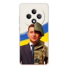Чехол для OPPO Reno12 FS (AlphaPrint - с принтом Зеленского)