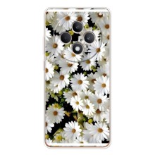 Чохол з ромашками на OPPO Reno12 FS – Рамка в ромашках