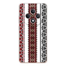 Силиконовый Чехол на OPPO Reno12 FS с картинкой Вышиванки (Вышиваночки)