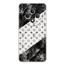 Чохол Стиль Louis Vuitton на OPPO Reno12 FS – LV на білому