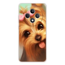 Чохол (ТПУ) Милі песики для OPPO Reno12 FS – Йоркширський тер'єр