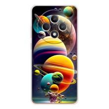 Чехол (ТПУ) с планетами на OPPO Reno12 FS – Солнечна система