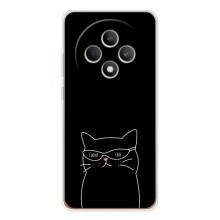 Чохол з малюнком кіт на OPPO Reno12 FS (Байдужий кіт)
