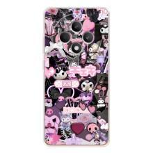 Чехол с кроликом Куроми на OPPO Reno12 FS – Коллаж Куроми