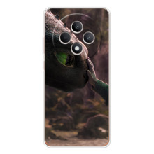 Чехол как приручить дракона на OPPO Reno12 FS – Сцена з драконом