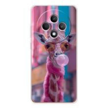 Чохол з принтом стильні тварини для Рено 12 ФС (Стильна жирафа)