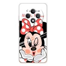 Эксклюзивный чехол для OPPO Reno12 FS (AlphaPrint - Мультяшные) (Маус Минни)