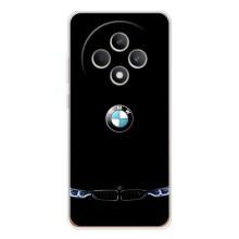 Силіконовий бампер з картинкою машини на OPPO Reno12 FS (Чорний BMW)