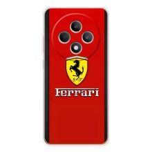 Силіконовий бампер з картинкою машини на OPPO Reno12 FS (Ferrari Logo)