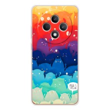 Силіконовий чохол з котиком для OPPO Reno12 FS (Mew)
