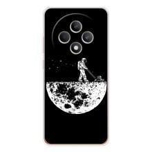 Силіконовый Чохол з принтом "Космонавти" на OPPO Reno12 FS – Космонавт