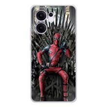 Чохли Фільми для Рено 13 Ф (VPrint) (Дедпул на троні)