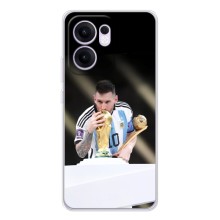 Чохли Лео Мессі Аргентина для OPPO Reno13 F – Кубок Світу