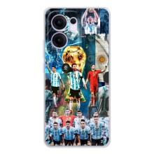 Чохли Мессі для OPPO Reno13 F (AlphaPrint) (Аргентина Мессі)