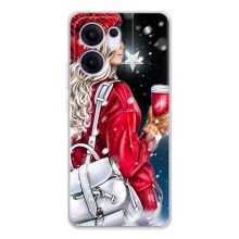Чохли на Новий Рік OPPO Reno13 F (Зима прийшла)