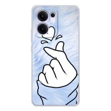 Чохол (Знак сердечка) для OPPO Reno13 F (Серце знак)
