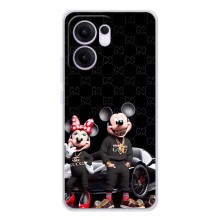 Чехол Disney Mouse OPPO Reno13 F (PREMIUMPrint) (Семья Маусов)