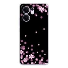 Чохол для Рено 13 Ф - з принтом (Дизайнерські) (AlphaPrint) (Квіти маленькі)
