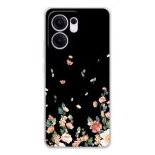 Чохол для Рено 13 Ф - з принтом (Дизайнерські) (AlphaPrint) (Маленькі квіти)