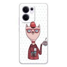 Чохол на тематику: Коти для OPPO Reno13 F – Кіт аристократ