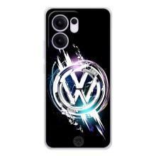 Чехол "Фольксваген" для OPPO Reno13 F – Volkswagen на черном