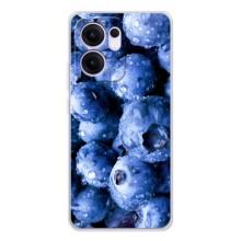 Чехол с изображением  вкусной еды для OPPO Reno13 F – Голубика