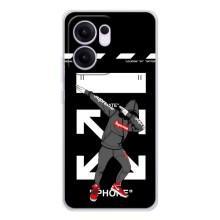 Чехол для OPPO Reno13 F с картинкой Supreme (AlphaPrint)