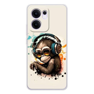 Чехол с Обезьянами OPPO Reno13 F - (AlphaPrint)