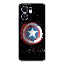 Чохол с Щітом Капітана Америки на OPPO Reno13 F – Щит Капітана