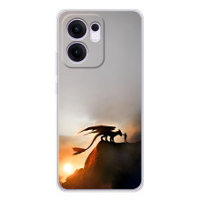 Чехол дракон Беззубик для OPPO Reno13 F – Мультиик Беззубик