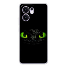 Чехол дракон Беззубик для OPPO Reno13 F – Глаза Беззубика