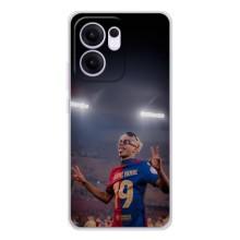 Чехол с футболистом Ламин Ямаль OPPO Reno13 F (Ямаль на стадионе)