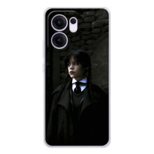 Чохол з дизайном Венздей 2 на OPPO Reno13 F – Венздей в костюмі
