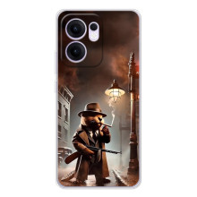 Чехол банты для OPPO Reno13 F – Бобрито бандито