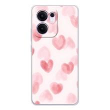 Чехол с розовым рисунком для OPPO Reno13 F