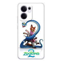 Чохол Зоотрополіс на OPPO Reno13 F