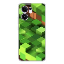 Чохли для OPPO Reno13 F (Персонажі МайнКрафт) (Текстура)
