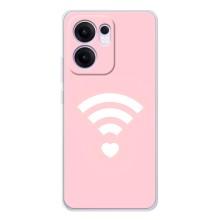 Силіконові Чохли Коханій людині для OPPO Reno13 F – WiFi Love