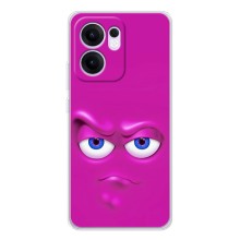 Чохли (ТПУ) (смішні стікери) для OPPO Reno13 F – Хитра мордочка