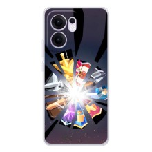 Силіконовий Чохол (атрибутика Клеш Роял) для OPPO Reno13 F – Клани