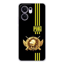 Чохол (TPU) з картинкою "Лого Пабг" на Рено 13 Ф (Логотип PUPG)