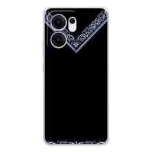Силиконовый Чехол на OPPO Reno13 F – Воротник вышиванки