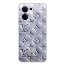 Текстурний Чохол Louis Vuitton для Рено 13 Ф (Білий ЛВ)