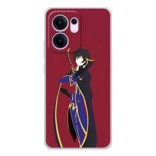 Чехлы Персонажи Аниме Наруто для OPPO Reno13 FS 5G (AlphaPrint) (Лелуш Ламперуж)