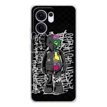 Чохли для OPPO Reno13 FS 5G - Bearbrick Louis Vuitton (PREMIUMPrint) (Стиль Bearbrick)